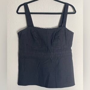 Torrid Black Corset top size00